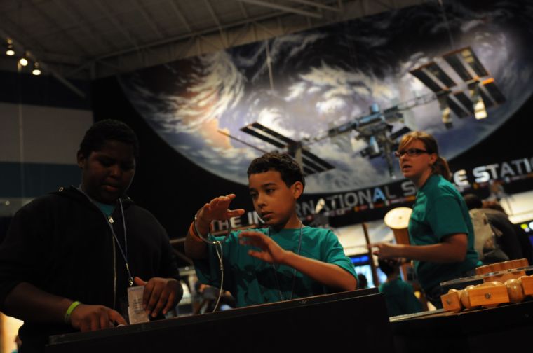Space center visit